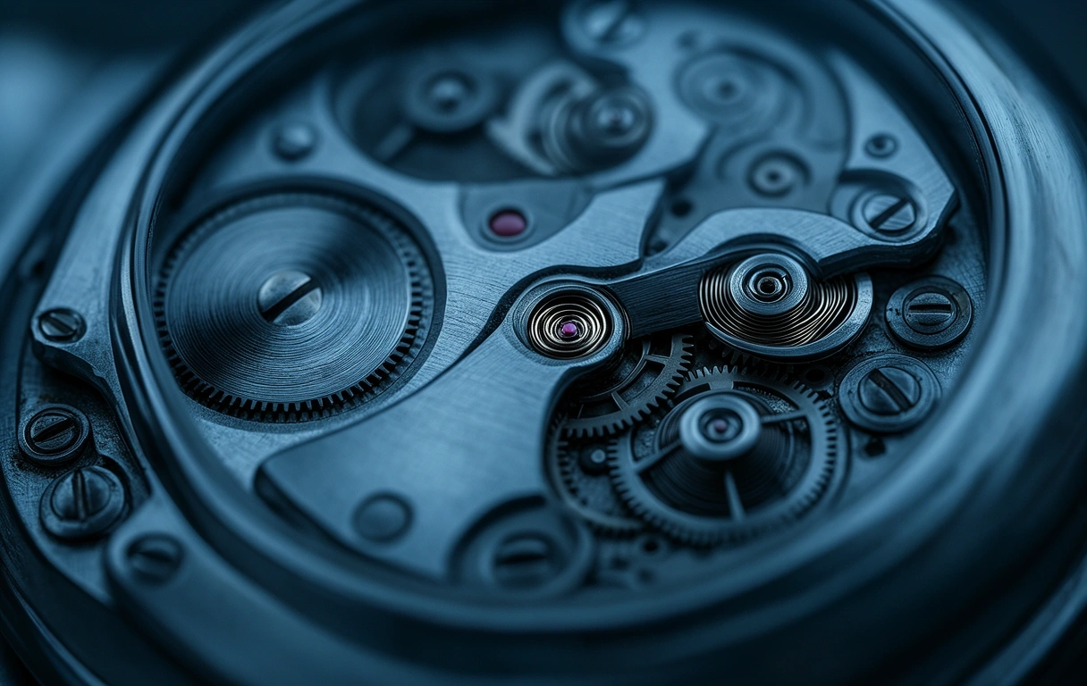 Precyzyjny mechanizm zegarka jako metafora rytmu dobowego
